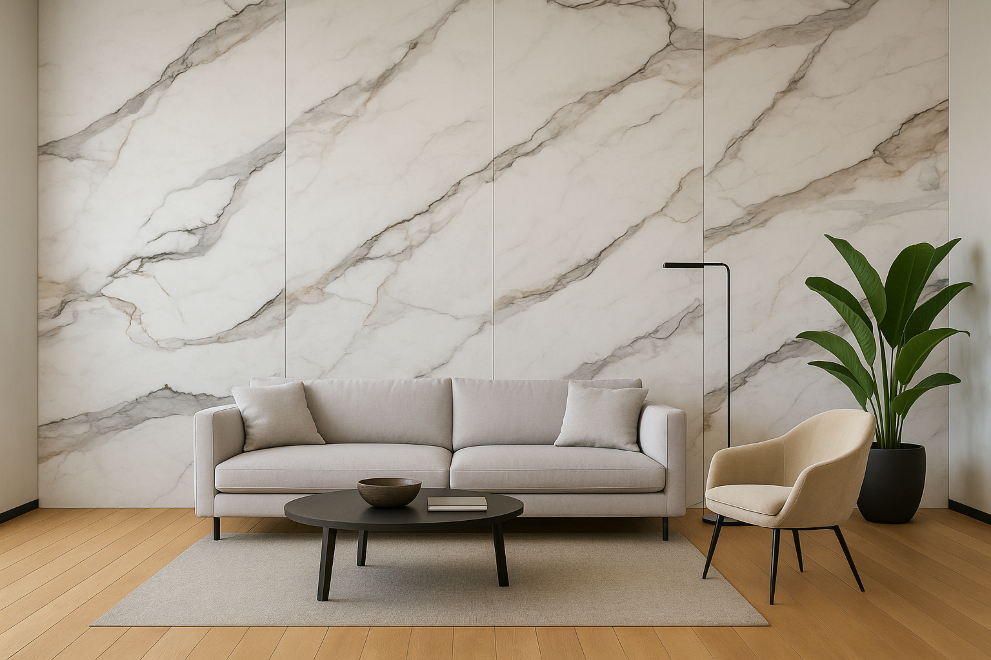 Ambiente Mármol SPC Blanco Thassos